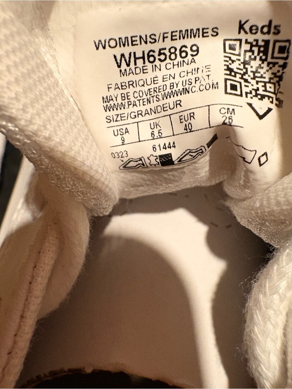 Keds Women’s White Low-Top Leather Sneakers, 
New In Box - Picture 3 of 5